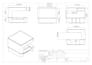 design a coffee kiosk with shopping list